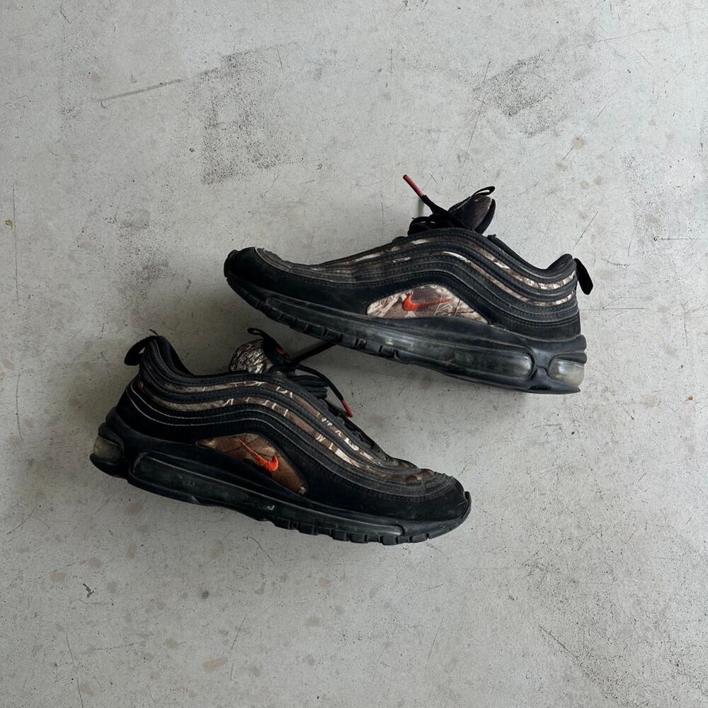 Nike Realtree x Air Max 97 Camouflage Black Men's Sneakers